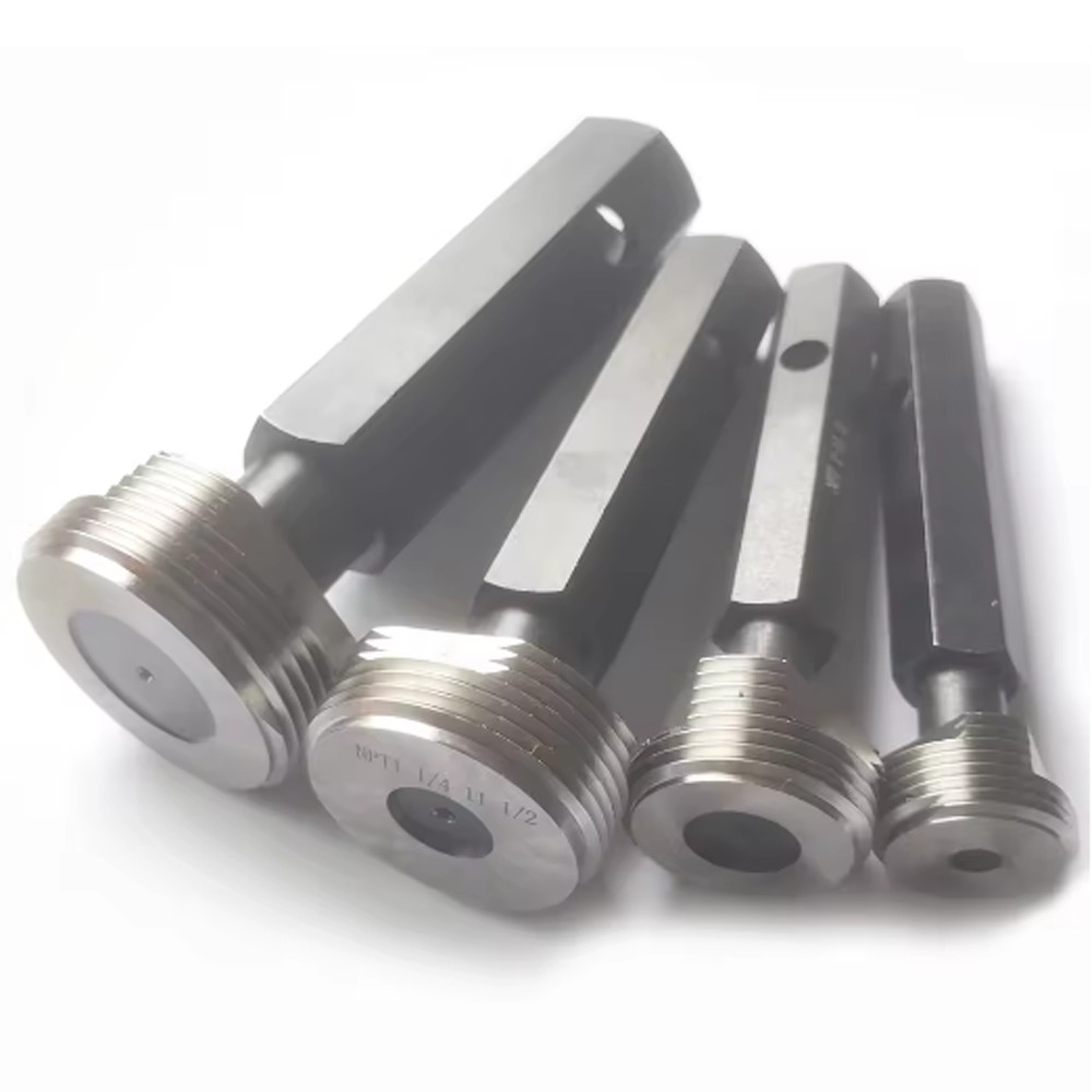 NPT 1/16" 1/8" 1/4" 3/8" 1/2" 3/4" 1" ~ 2" Taper Pipe Plug Thread Gage Gauge