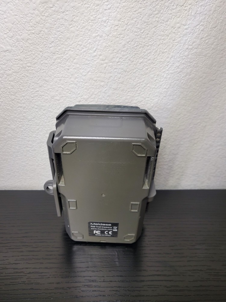 Meidase P60 Trail Camera Gray Plastic Card Reader Battery Powered