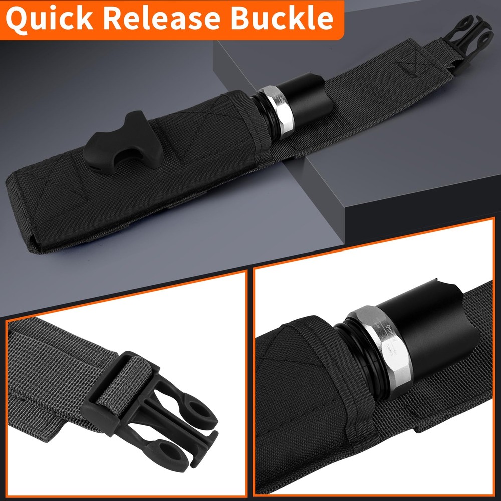 Tactical Molle Flashlight Pouch Holster Case Belt Bag Mini Tool Pouch Accessory