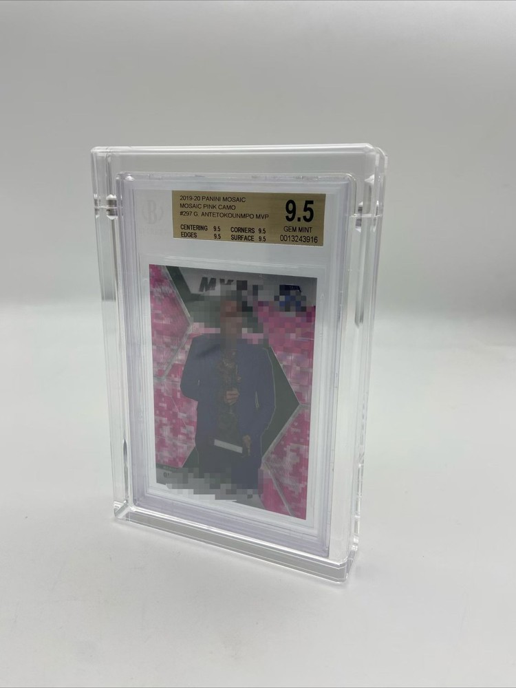BGS Graded Card Slab Acrylic Transparent Display Protector Cad Case