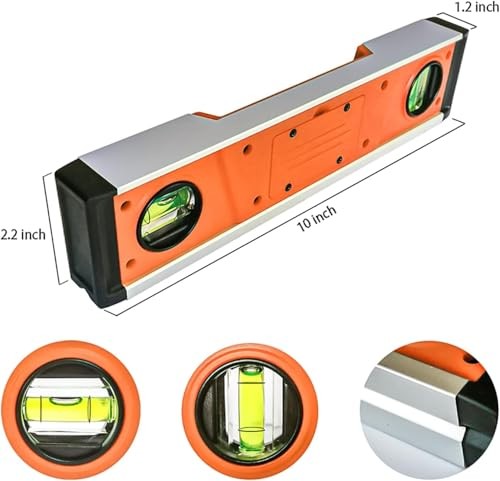 Digital Level and Protractor, 10 Inch IP54 Protected Electronic Bubble