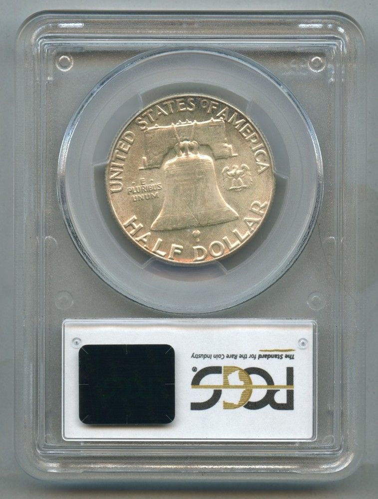 1952 Franklin Silver Half Dollar PCGS MS 65 FBL