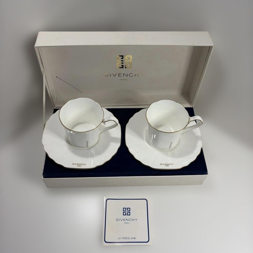 Givenchy Cup Saucer Pair Set
