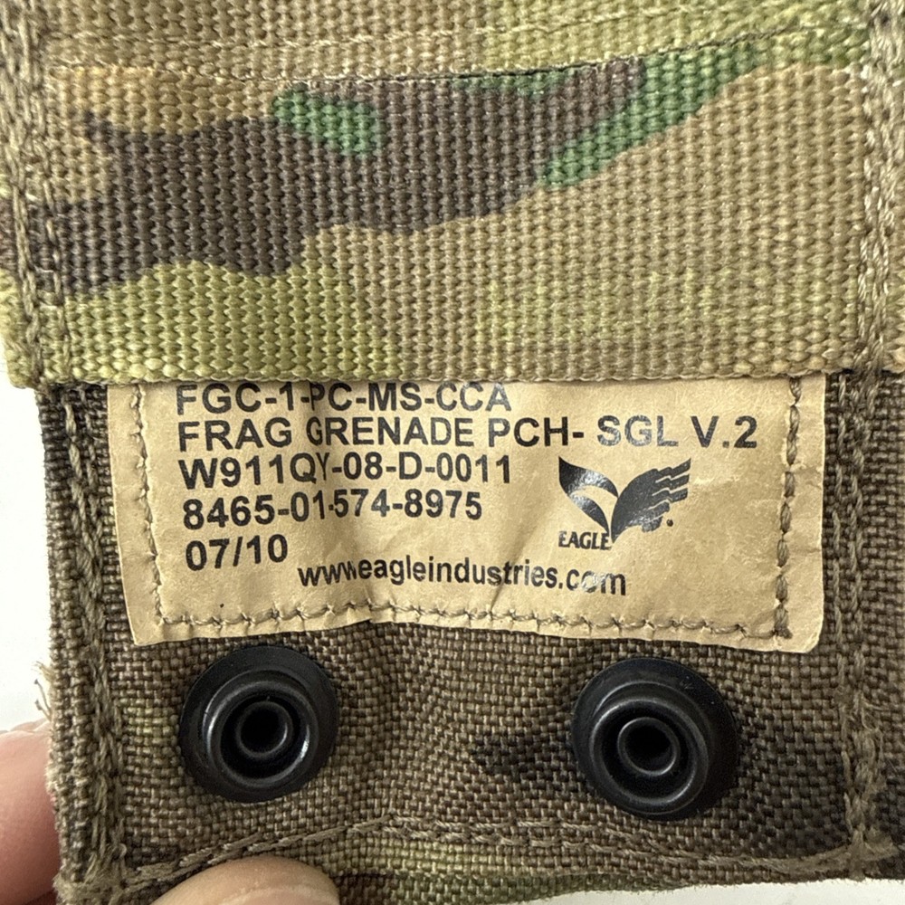 Eagle Industries SOFLCS 1000D Frag V2 Grenade Molle Multicam Pouch SOF SOCOM