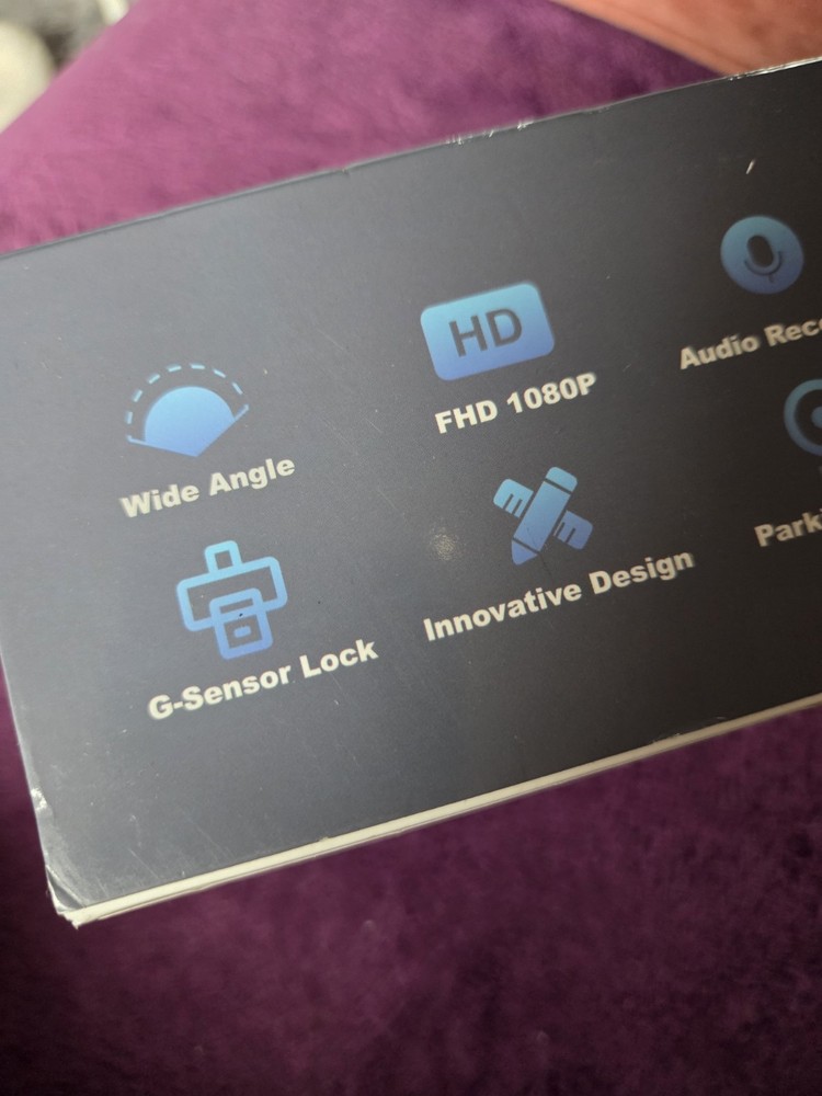 Quad Camera Compact Design Smaller Size Front+Left+Right+Rear Box Damage