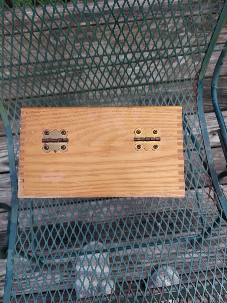Rare Vintage Apple Macintosh Plus Walnut Storage Box