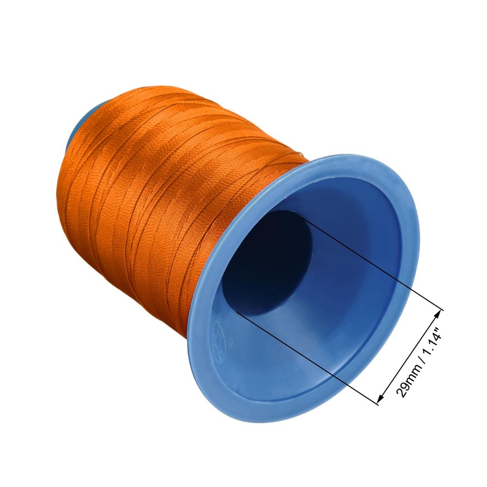 Bonded Polyester Thread Extra-strong 1040 Yards 300D/0.38mm (Orange)