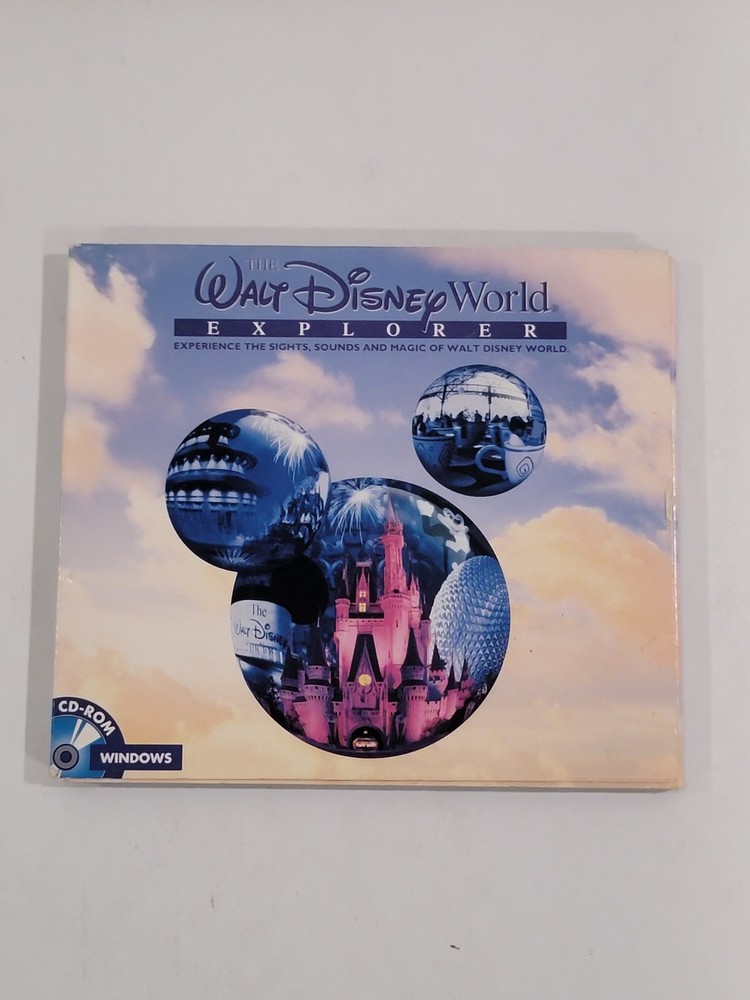 The Walt Disney World Explorer Computer Software (PC, CD-ROM)