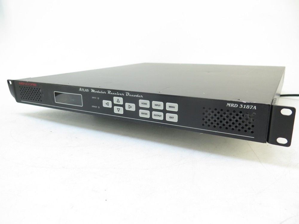 Sencore ATLAS MRD-3187A Modular Receiver Decoder, two Modules: Serial TS & Video