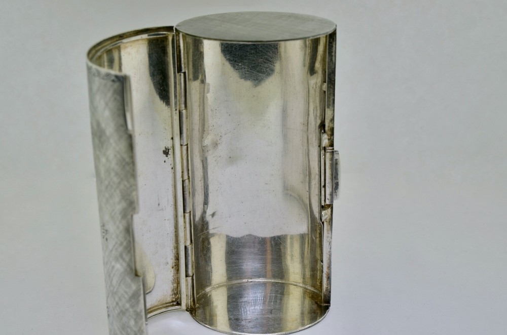 Vintage Sterling Silver Lipstick Case Holder