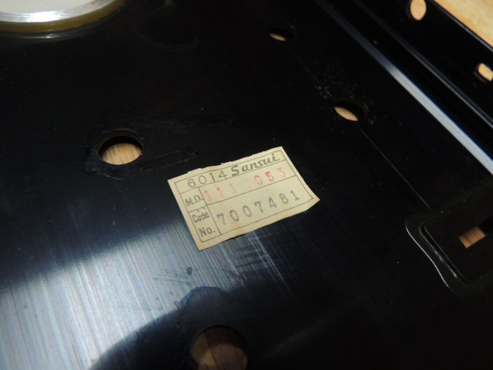 Sansui AU-9900-A Front Panel Assembly 7007482