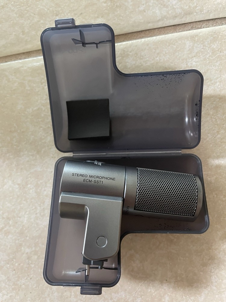 SONY ECM-SST1  Accessory MICROPHONE - Needs Microphone Foam Cover