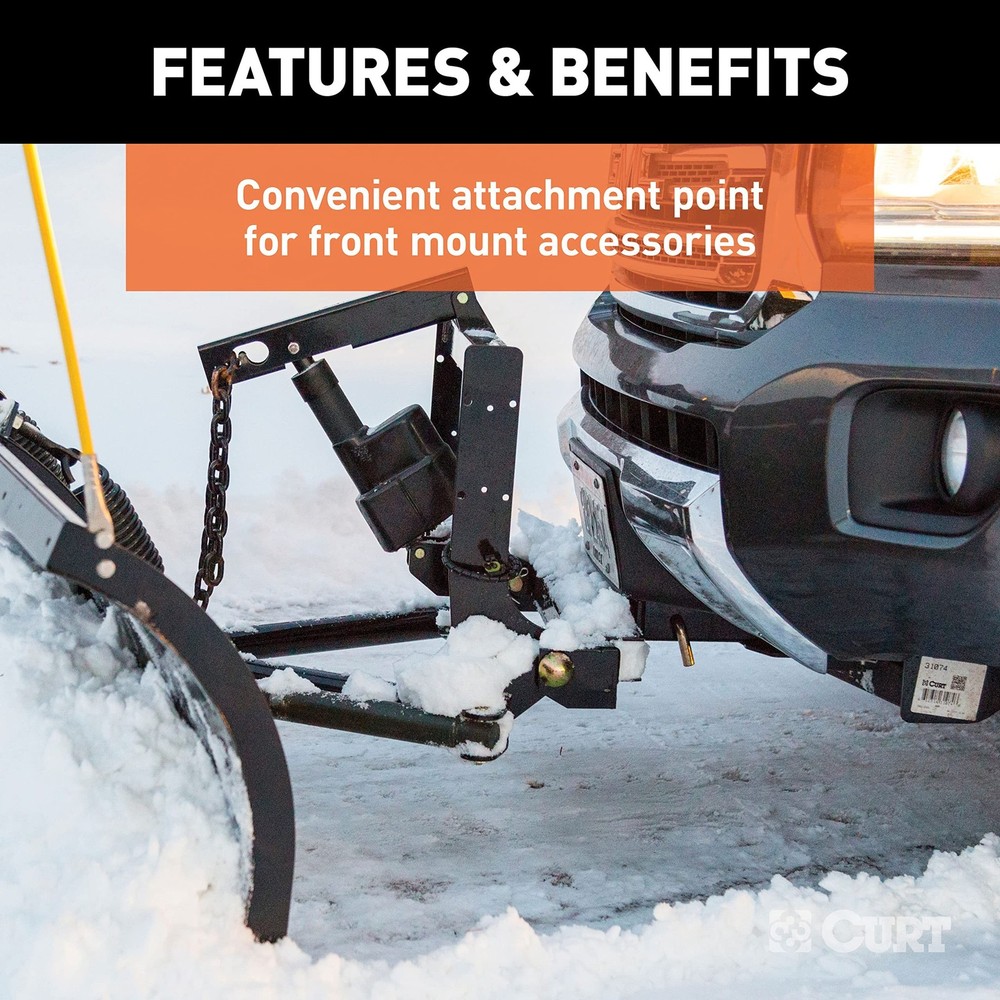 Curt Manufacturing 31352 Front Mount Receiver