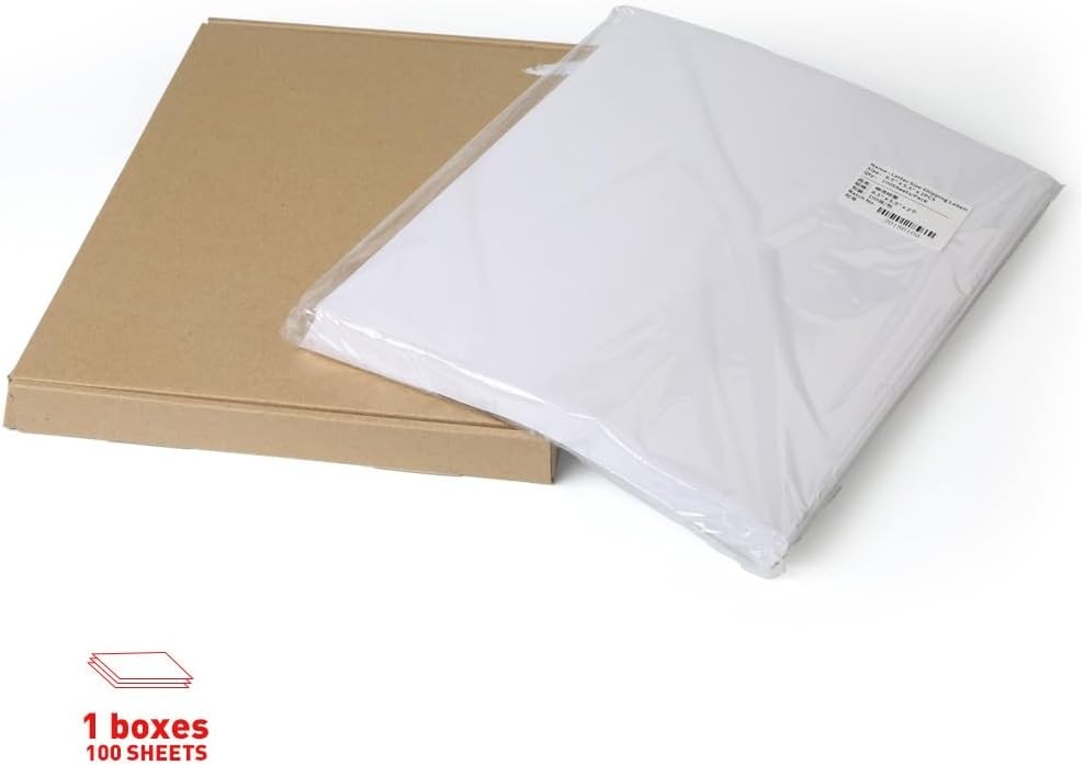[100 Sheets; 200 Labels] 100 Sheets -（200 labels, 2up）, White