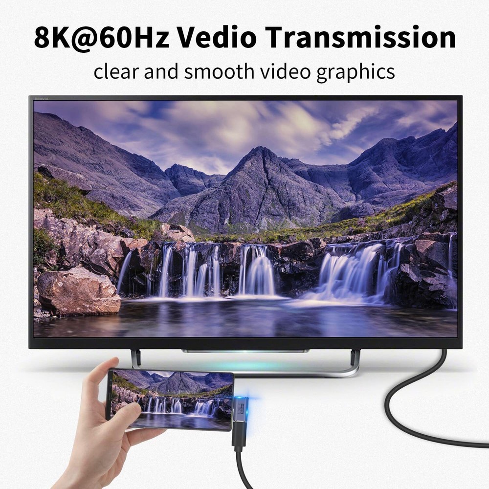 Right Angle USB 4 Type C 40Gbps 8K 100W Charging Adapter Thunderbolt 4/3 Tablet