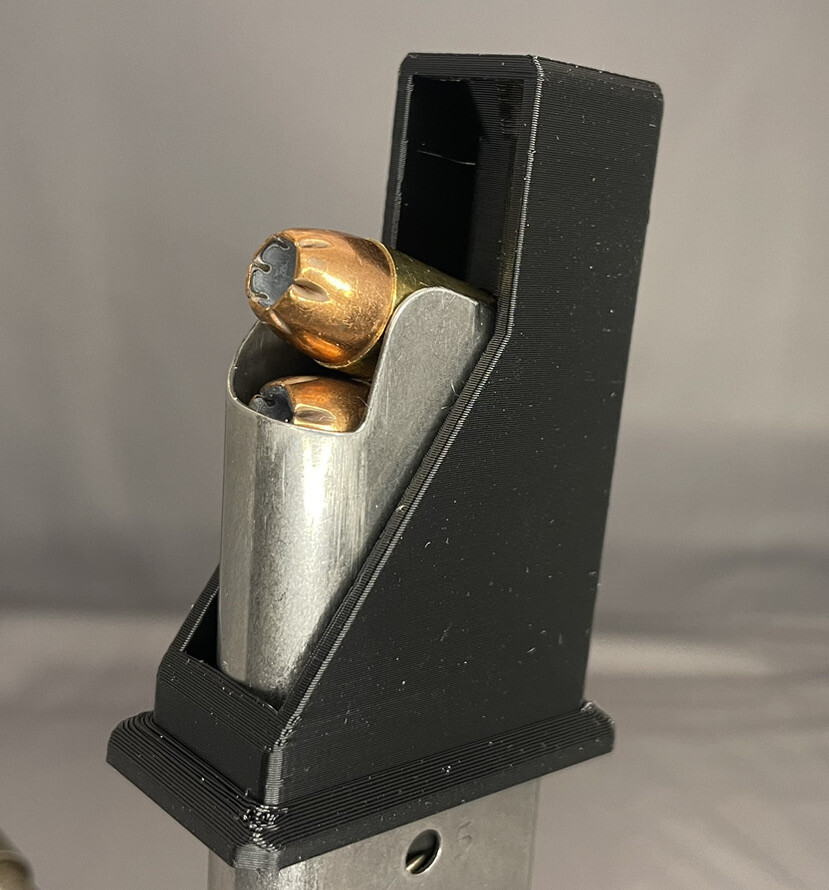 1911 Single Stack .45acp 45 acp .45 Magazine Speed Loader Speedloader -BLACK