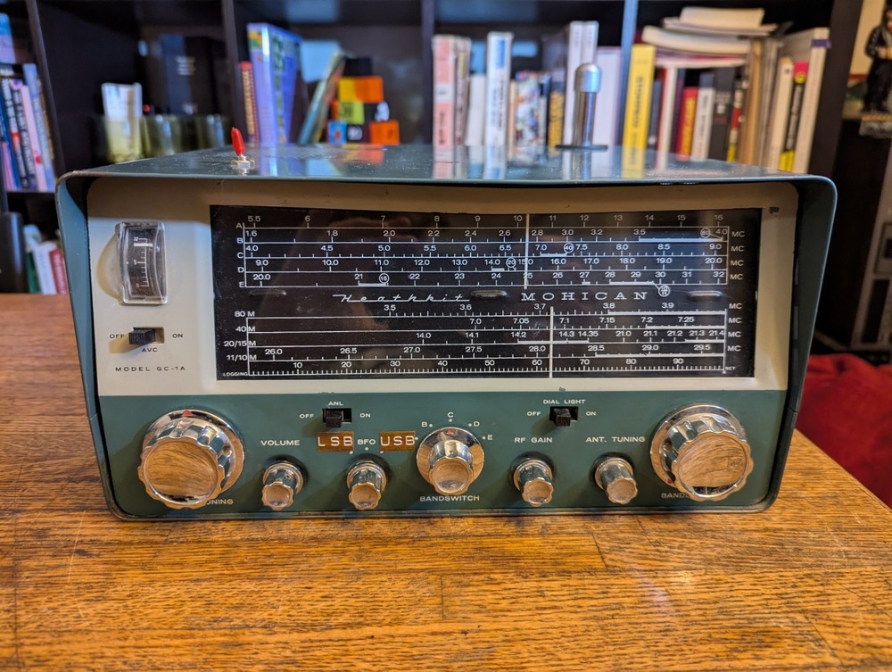 Vintage Heathkit Mohican GC-1A Communication Ham Radio *READ*