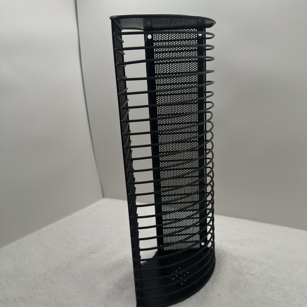 Elecom 24 CD Metal Wire Storage Corner Display Rack Wall Mount
