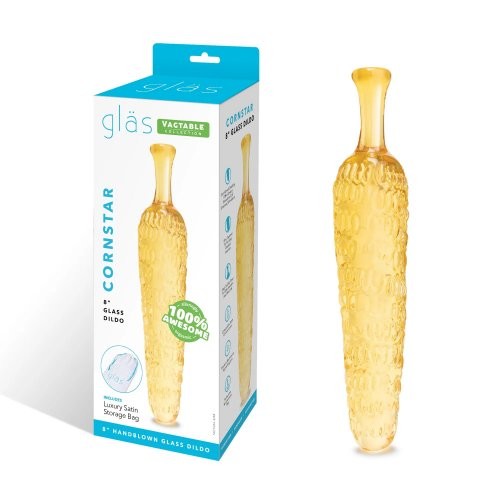 Glas Cornstar 8 Glass Dildo