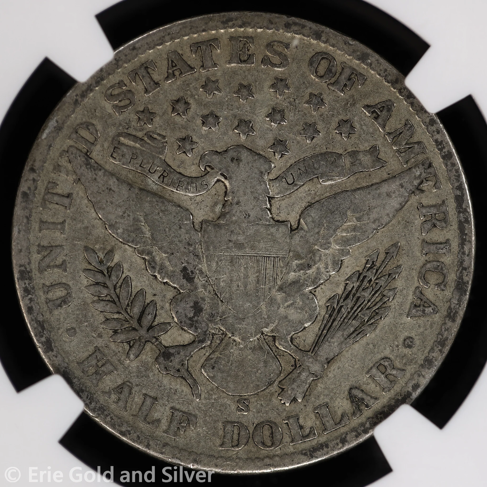 1906-S 50C Barber Half Dollar NGC G 6