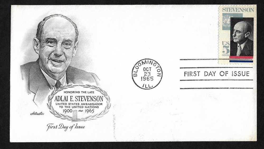 #1275 5c Adlai E. Stevenson - Artmaster FDC