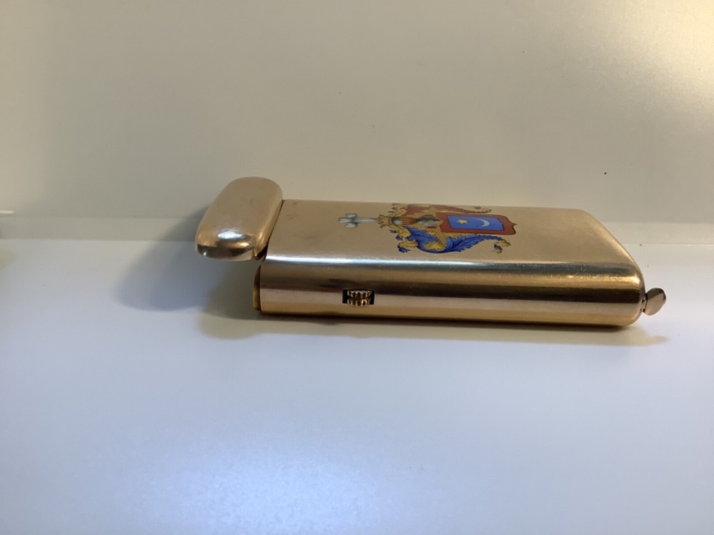 Russian Gold Cigarette Case