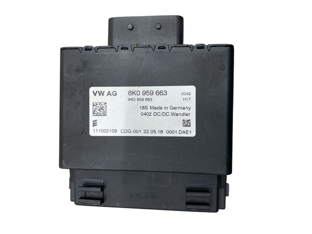 2015 - 2025 PORSCHE MACAN OEM VOLTAGE STABILIZER CONTROL MODULE UNIT 8K0959663