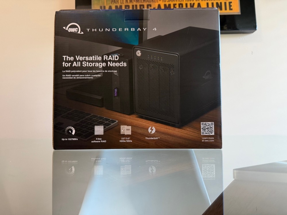 OWC Thunderbay 4 16TB Thunderbolt 3 RAID 5 Array ( 4 X 4TB )