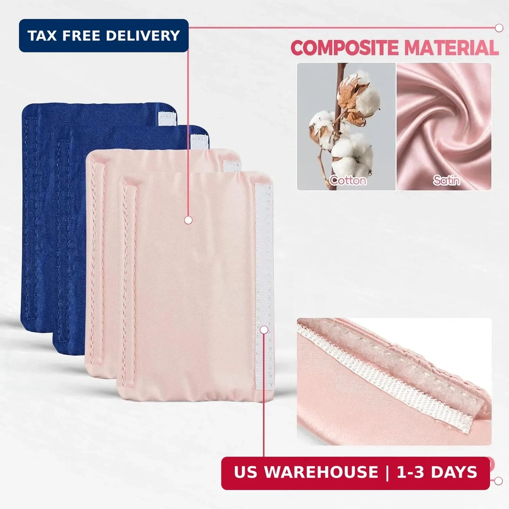 4 Pack CPAP Strap Covers, Universal Soft Mask Strap Cushions, Reduce Red Marks,