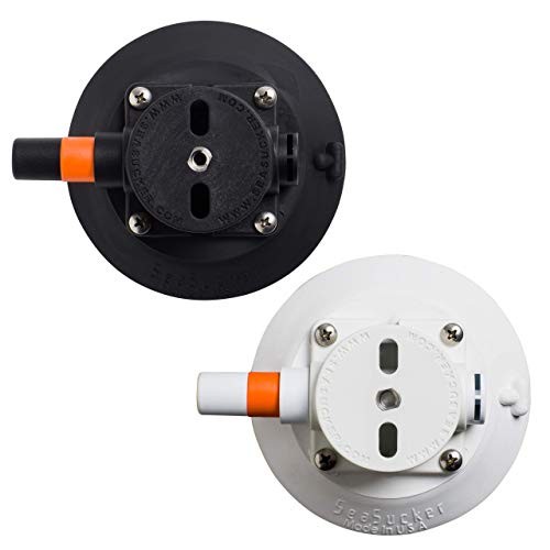 4.5" Vacuum Mount - (Black)