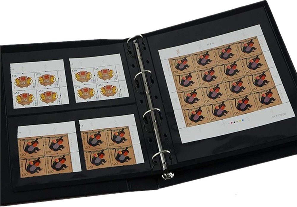 Professional Vario Stamp Album Pages - 10 Sheets, Protect Your Stamps Elegantly