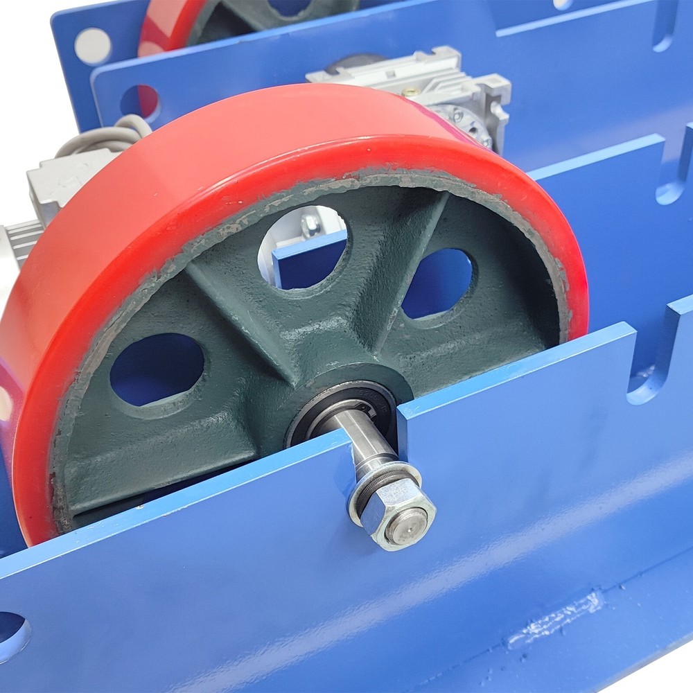 220V 3-Ton Double Power Line-control Welding Turning Roller Welding Bench