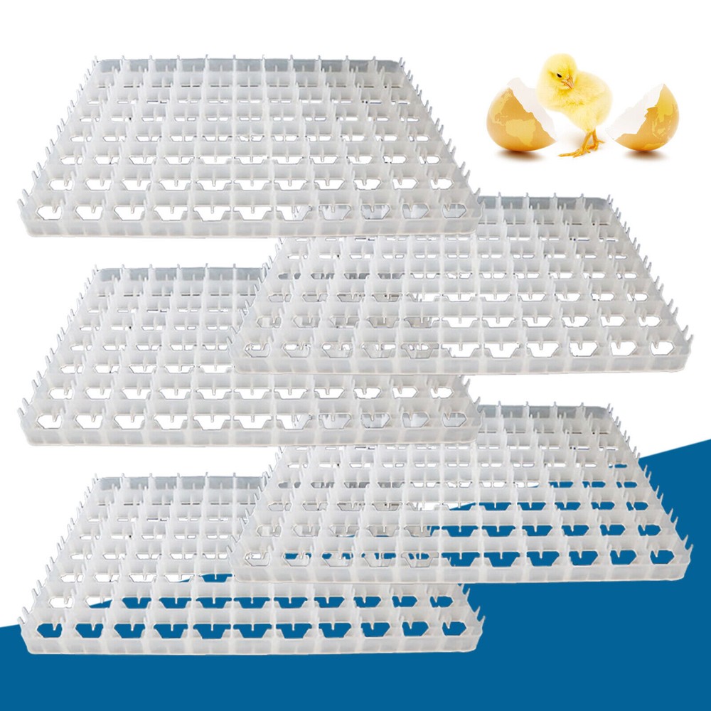 5Pcs 88-Eggs Egg Breeding Tray Tool For Egg Incubator Hatcher Brooder Farm US