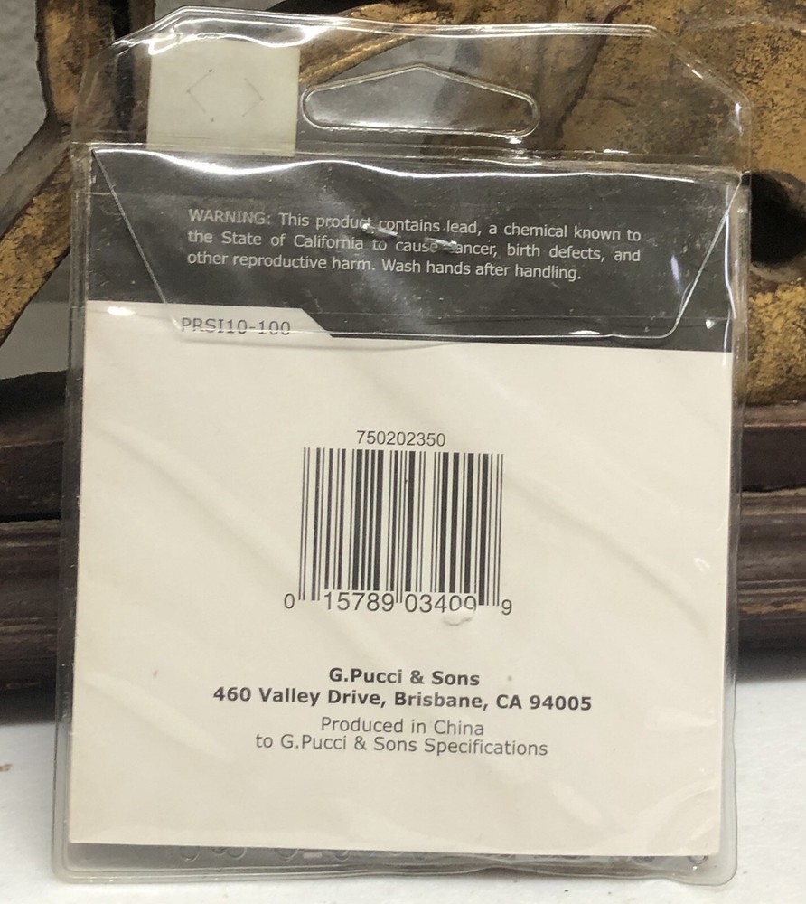 PUCCI Rolling Swivels Size 10 w/ Interlock Snap 100 Value Pack