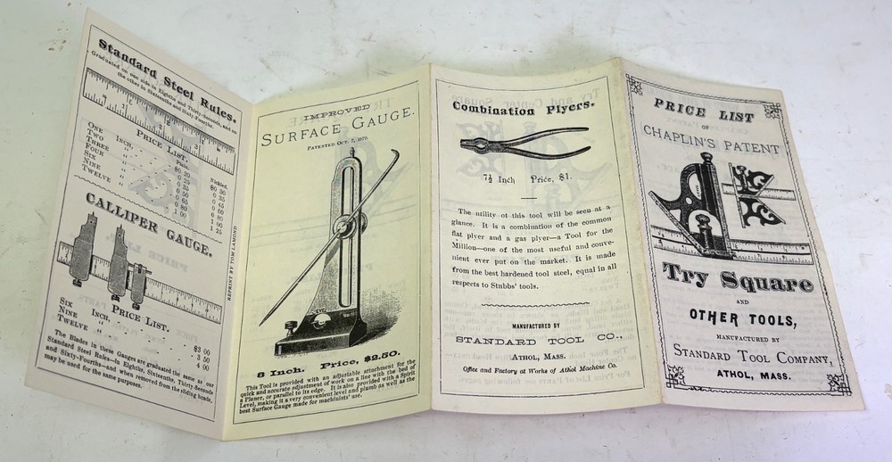 Chaplin Reprint Advertising Pamphlet