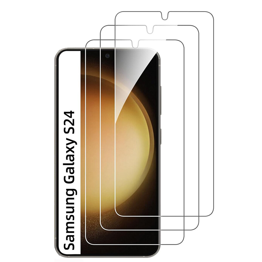Wholesale Lot Tempered Glass Screen Protector for Samsung S24 FE S23 A05 A24 A15
