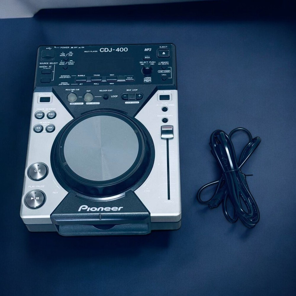 Pioneer CDJ-400 Digital DJ CD Player Deck Turntable Tested Working