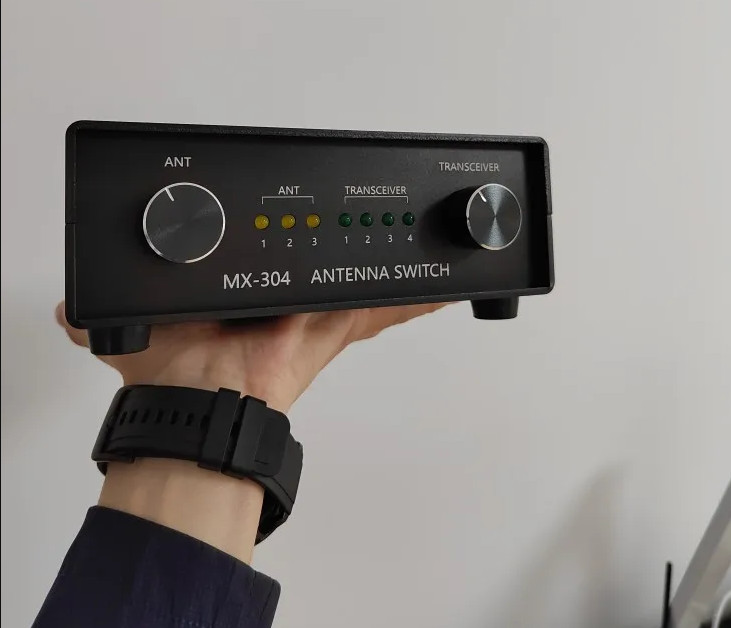 MX-304 Antenna Switch SDR Transceiver Switch For 3 Antennas 4 Transceivers