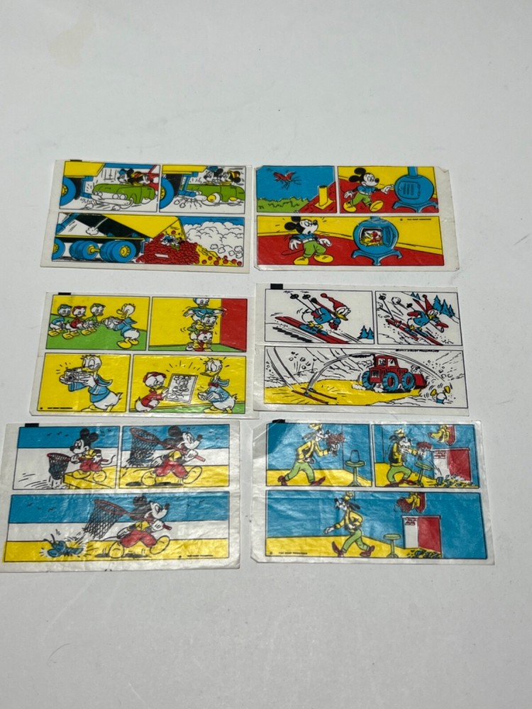 Donald Inserts from Chewing Gum 50 pieces Gum inserts