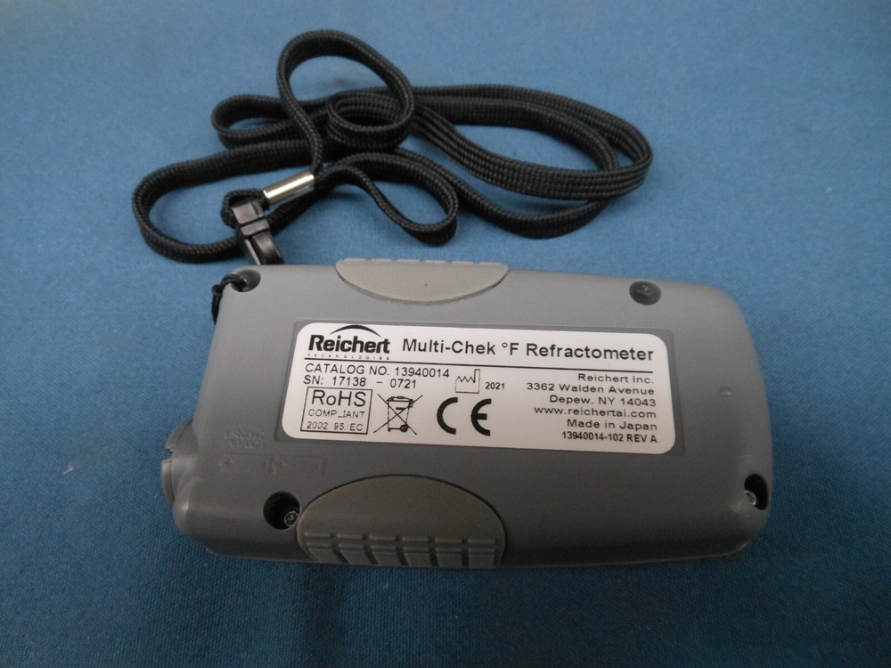 Reichert Multi-Chek 13940014 Digital Refractometer,Accuracy 0.5 Deg.