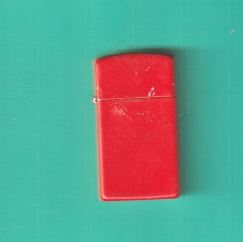 ZIPPO CIGARETTE LIGHTER RED