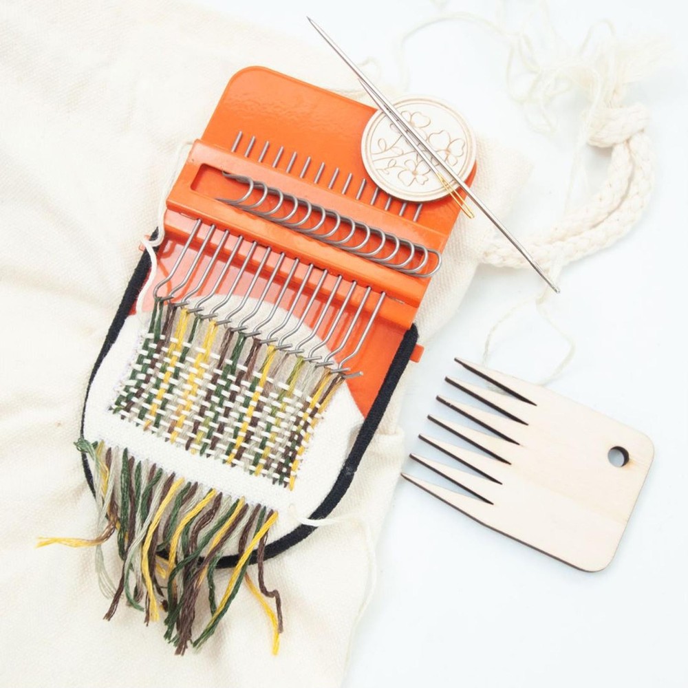 Speedweve Type Loom Knitted Handcrafts Making Sewing