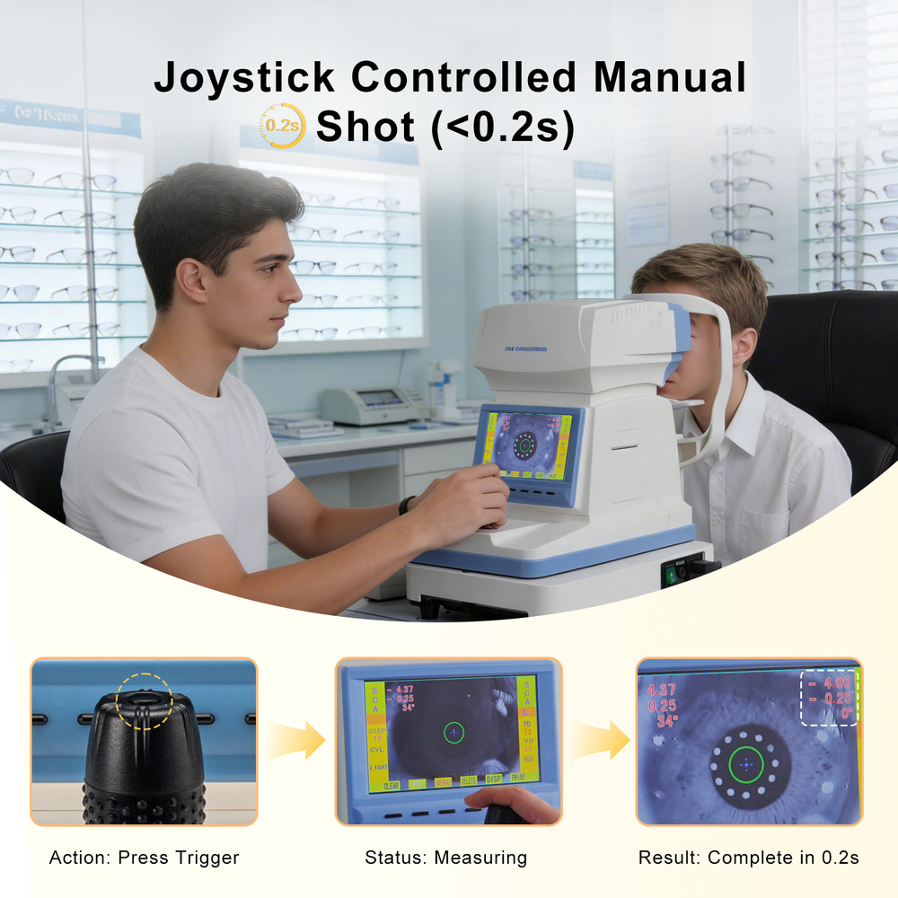 Optical Equipment Automatic Refractometer SJR-9900A Free Shipping