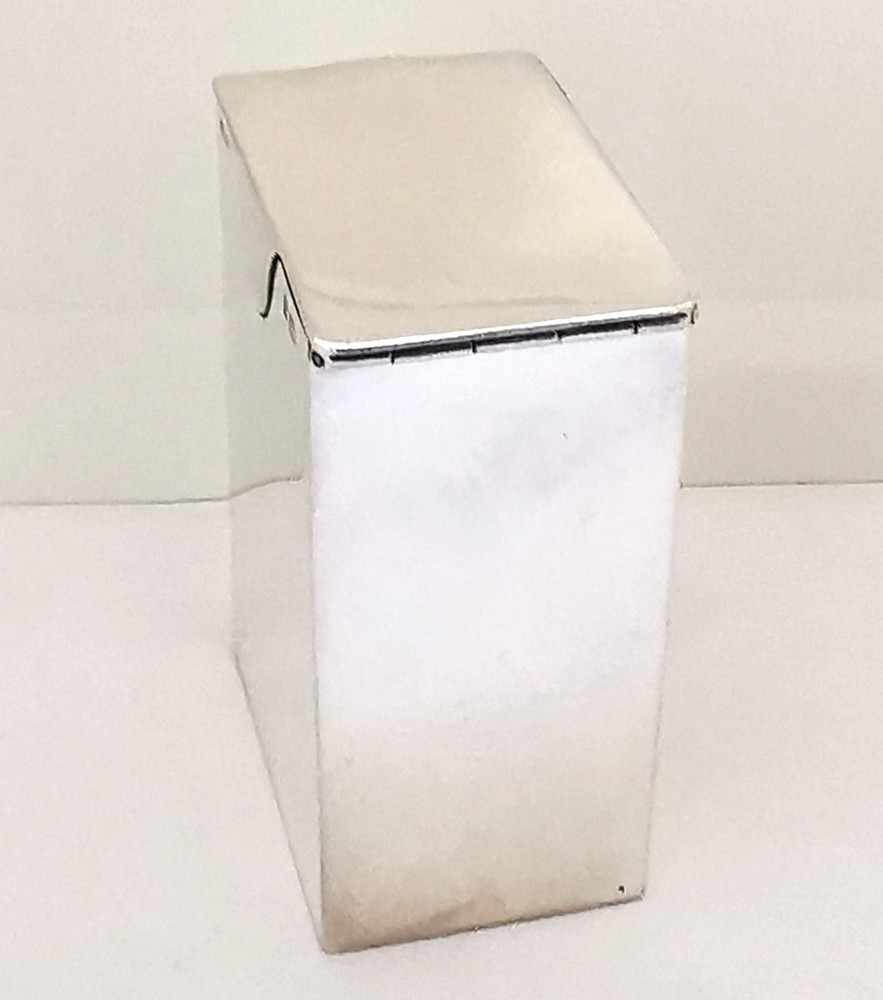 Fine Victorian Solid Silver Playing Cards Box - Birm. 1900