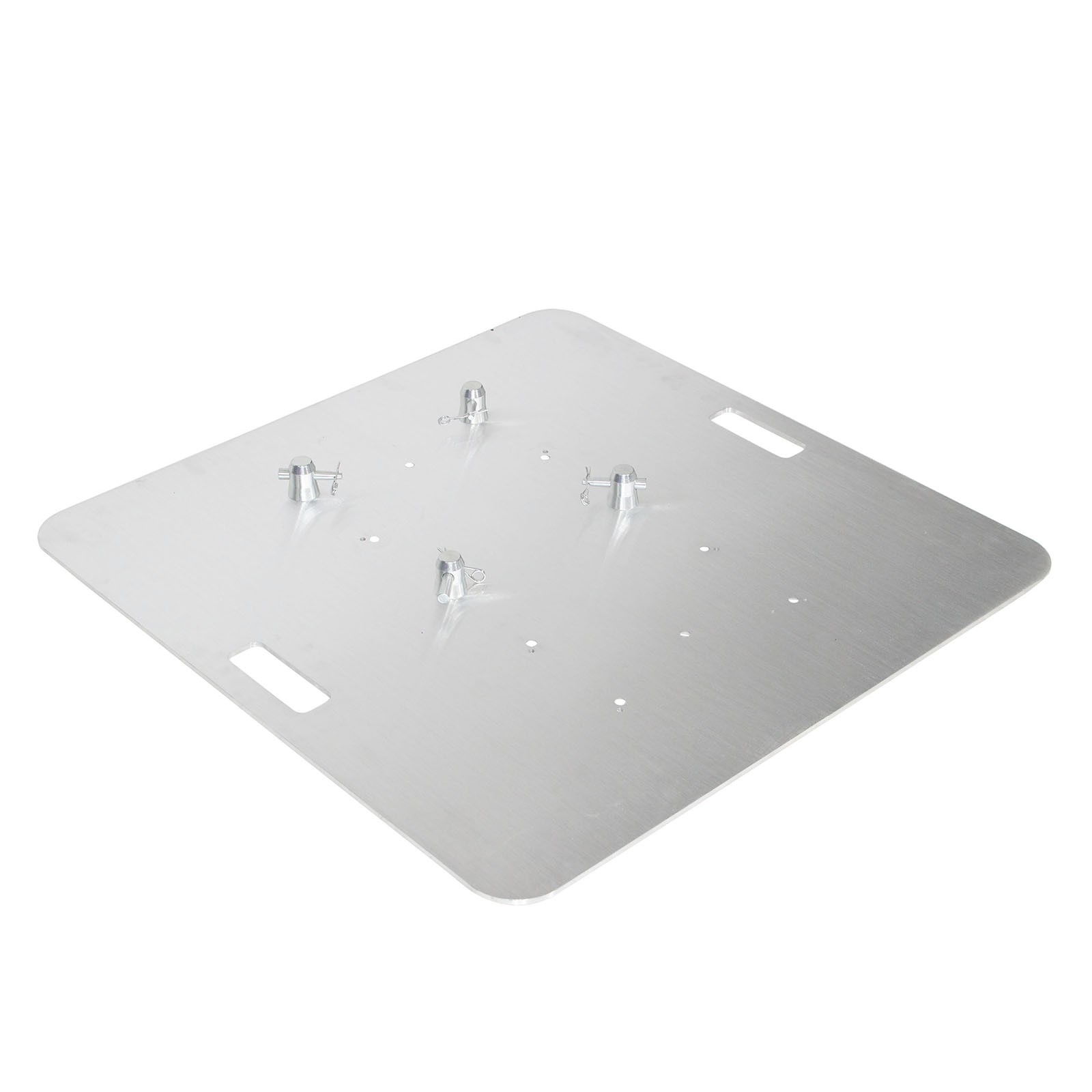 30"x30" 6mm Lighting Stand Square Aluminum Trussing Base Plate For 12"x12" Truss