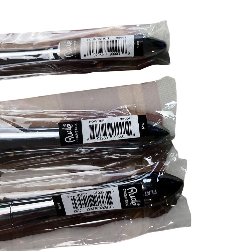 Rude Cosmetics Makeup Brush Bundle