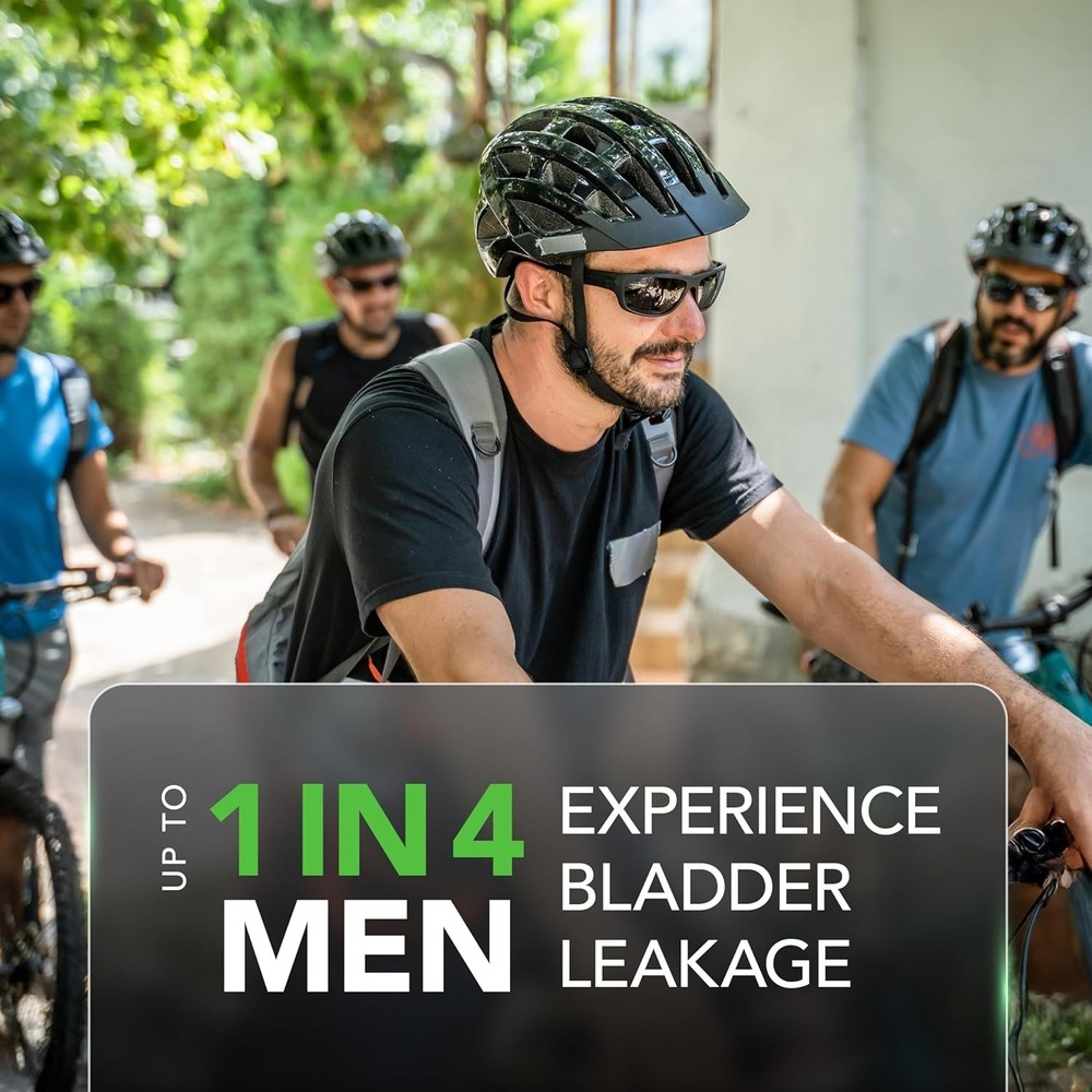 Guards Incontinence Pads for Men, Maximum Absorbency, 52 Count, Packaging May...