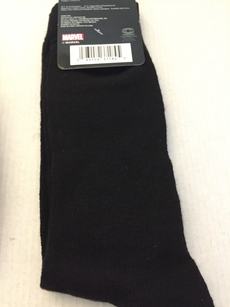 NEW Marvel Deadpool Unisex Crew Socks Size 6-12