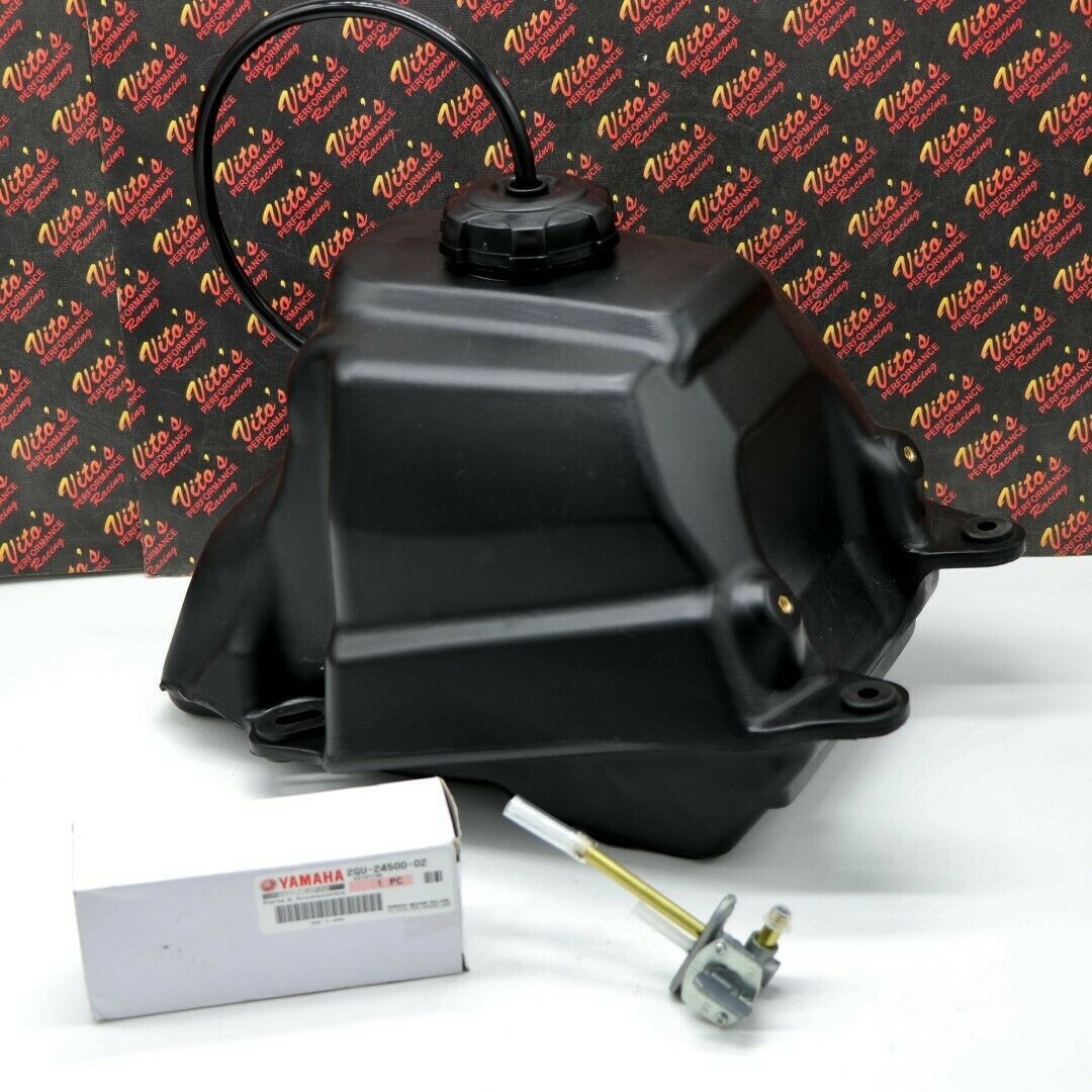 NEW YAMAHA Banshee GAS TANK + fuel cap & OEM factory petcock 1987-2006