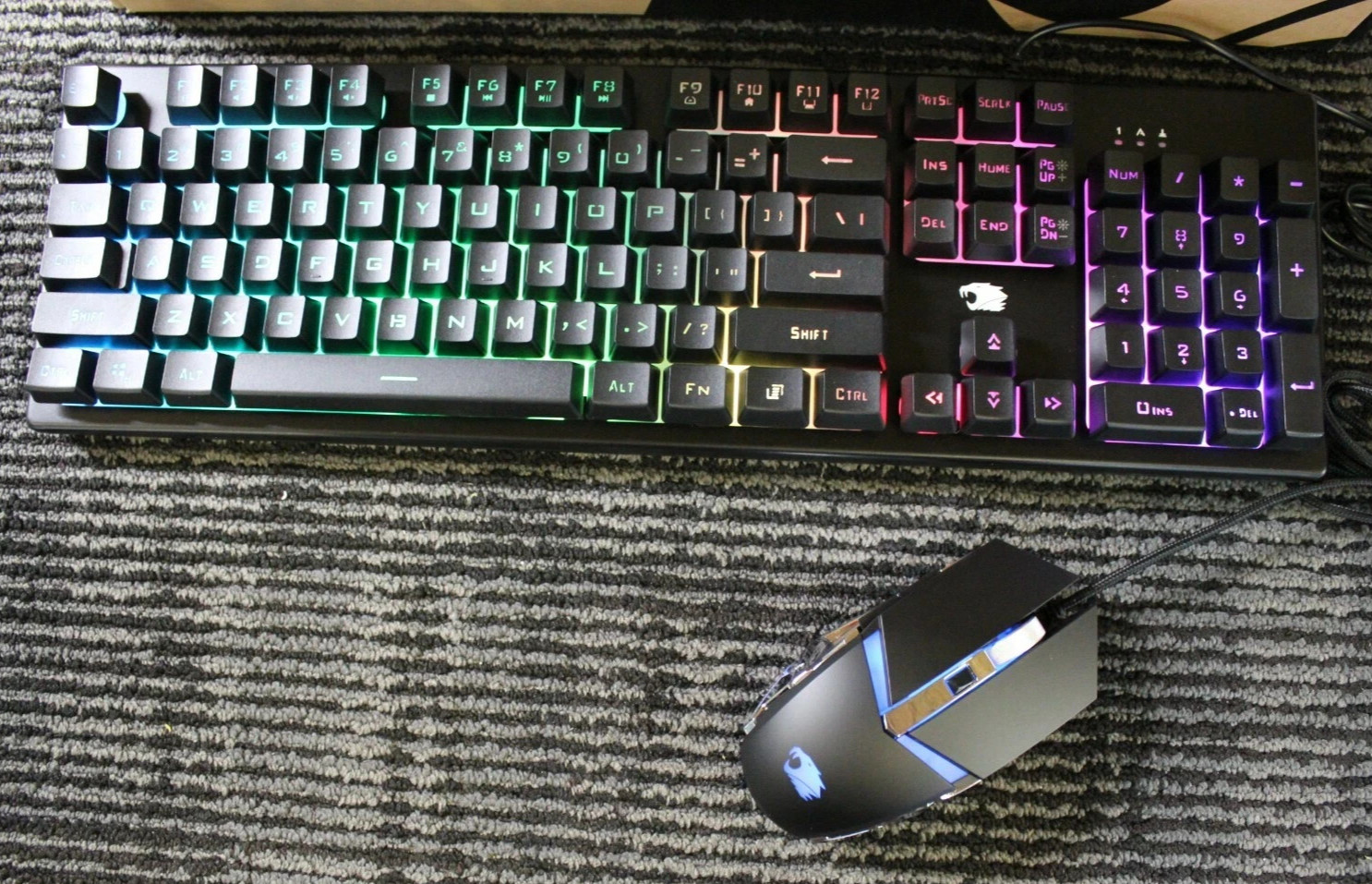 Genuine IBUYPOWER SA2210 RGB Gaming Keyboard and Mouse Combo **NEW***